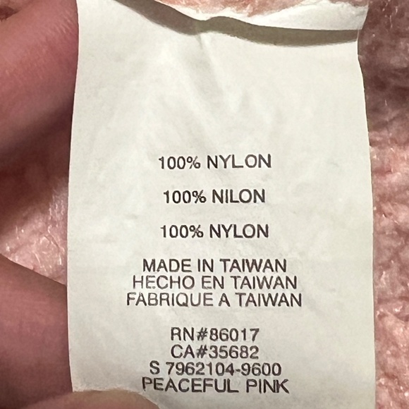 Bebe Sweaters Set off the shoulder or cowl Pink and Cream Size L Party Vintage - Picture 7 of 15